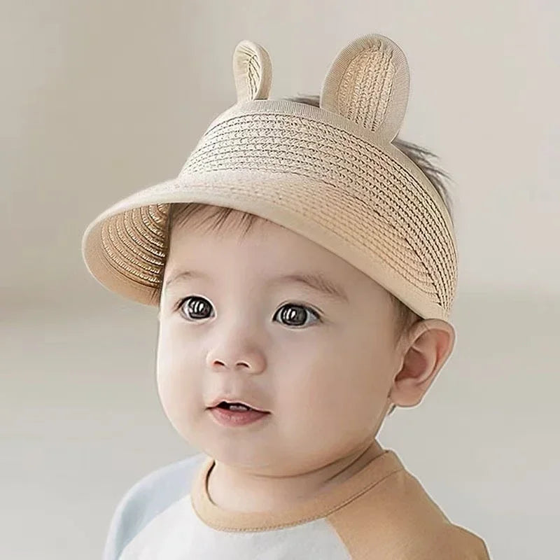 Straw Visor Cap